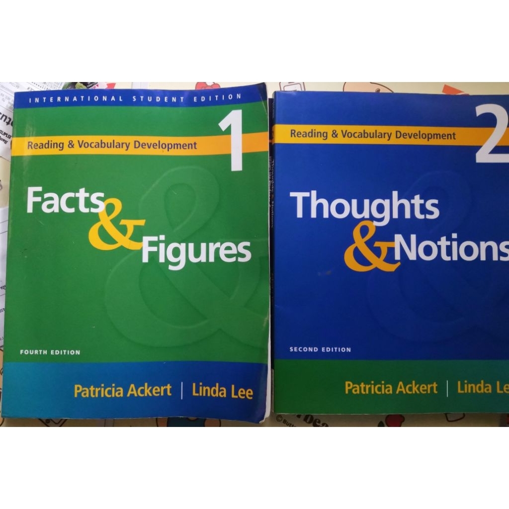 Facts&figures1, Thoughts&notion​ 2​  reading​ &​vocaburary​ development​