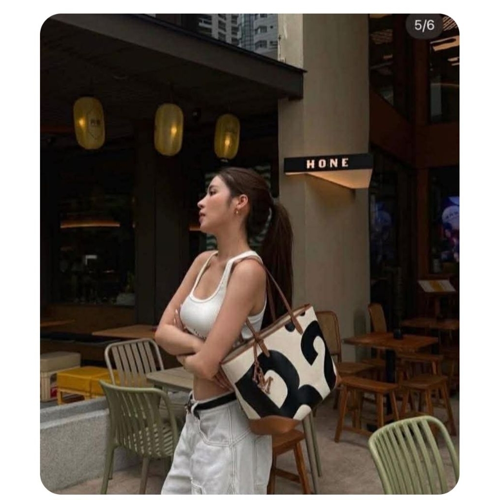 Rally La Costa City Tote: สี Costa Canvas