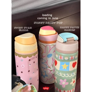 (ไซส์26oz.)amuse.stuff-Daily bloom flower bottle – new size 26oz/770ml กระติกน้ำขนาดใหม่พกง่ายขึ้น🫧💖✨