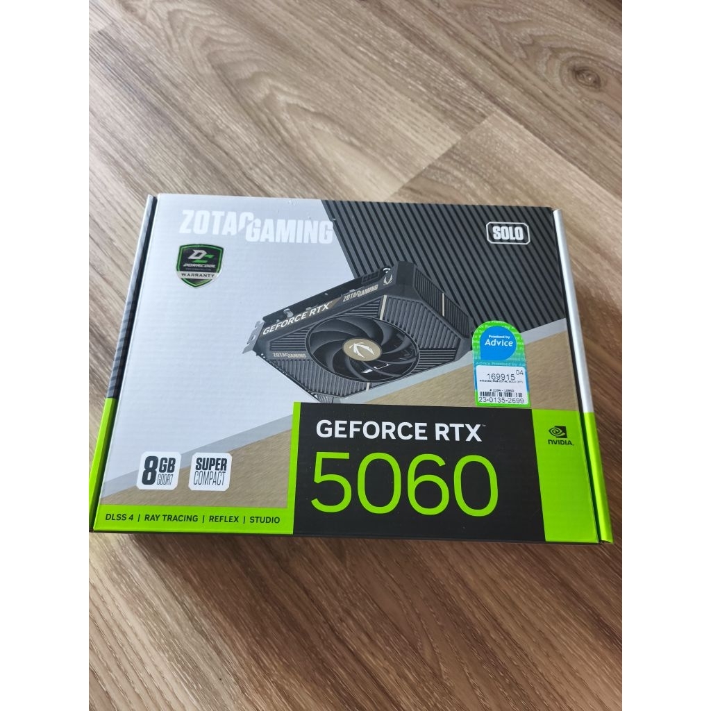 rtx 5060 zotac solo itx