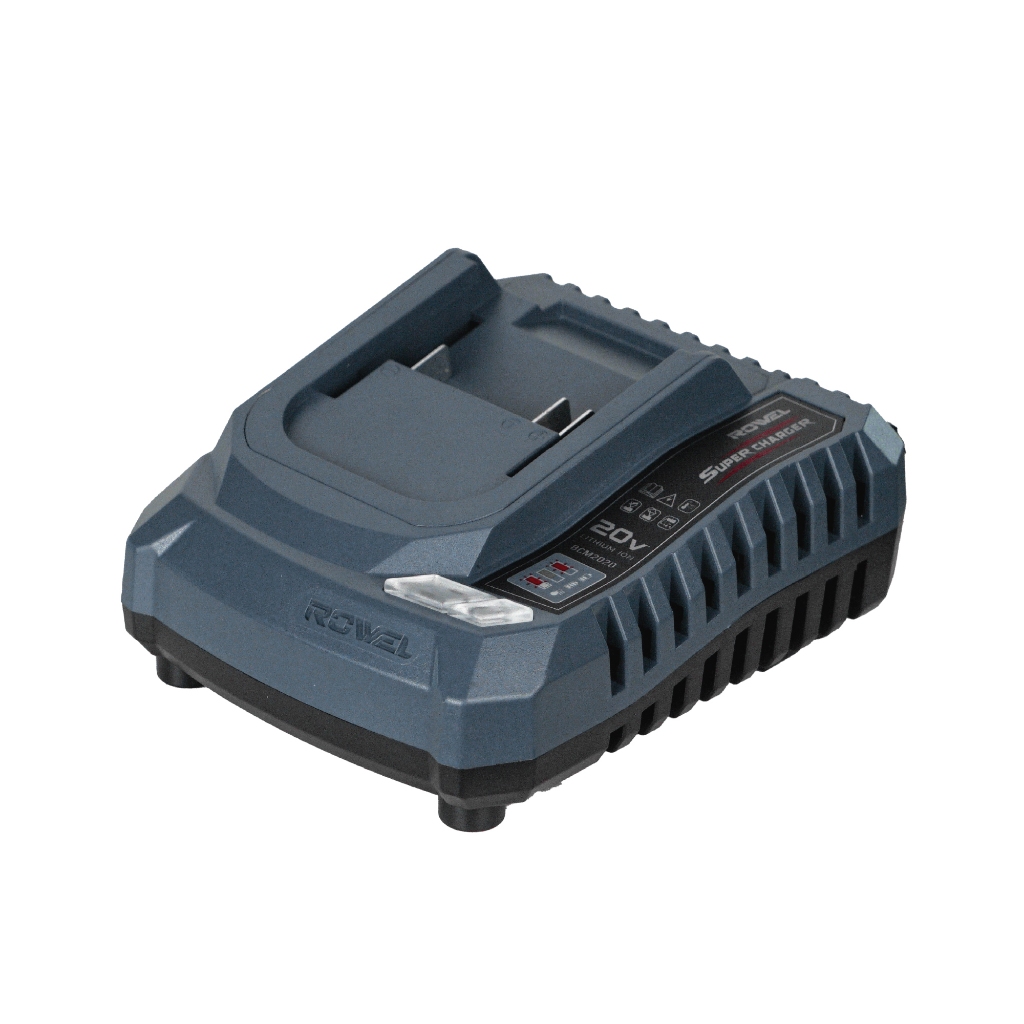 (Pakkred ถูกสุด) ROWEL แบตเตอรี่ 20V แบตเตอรี่ และที่ชาร์จสำรอง ใช้กับเครื่องมือช่างไร้สาย Rowel ได้