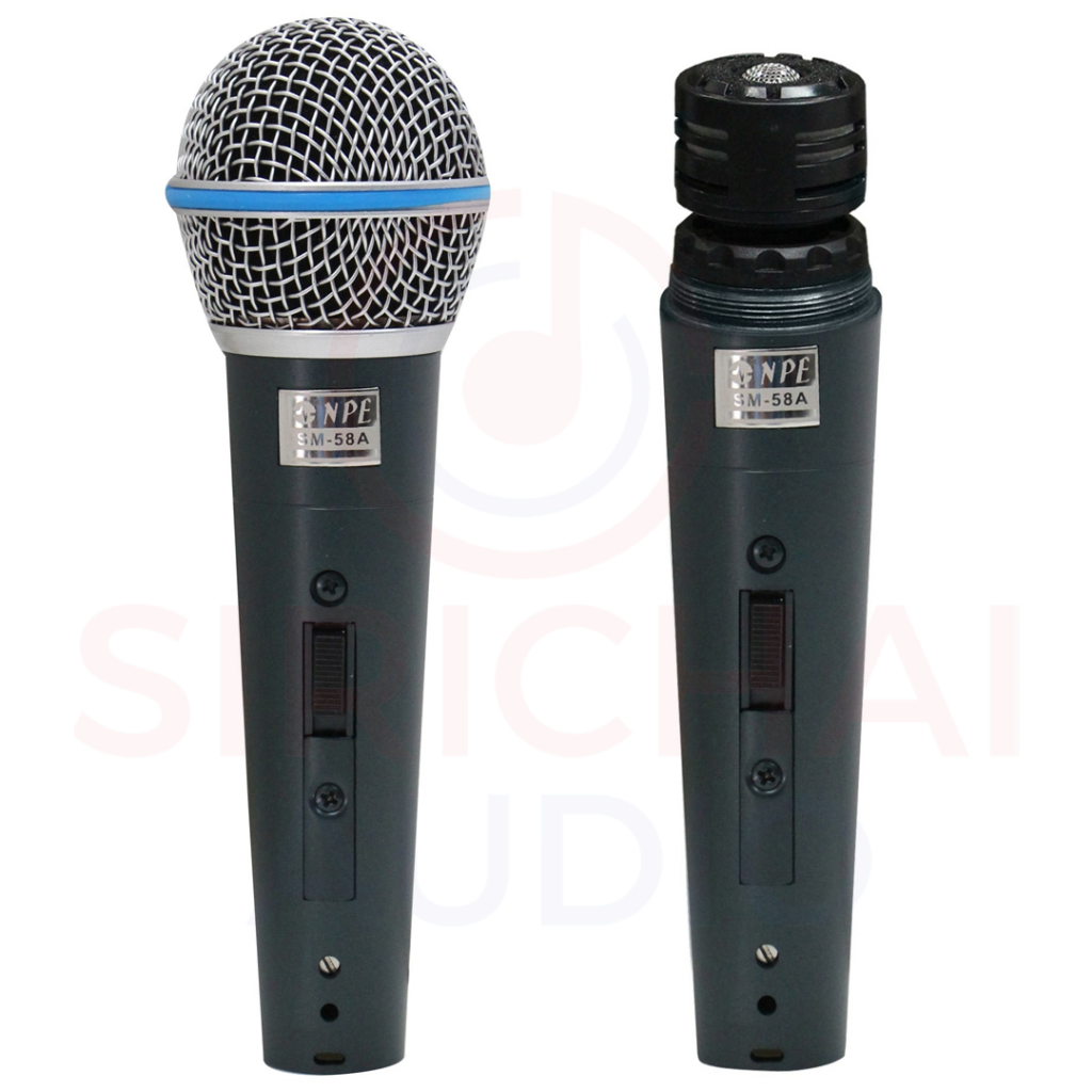 ไมค์สาย NPE sm58a แถมสายไมค์4.5เมตร
