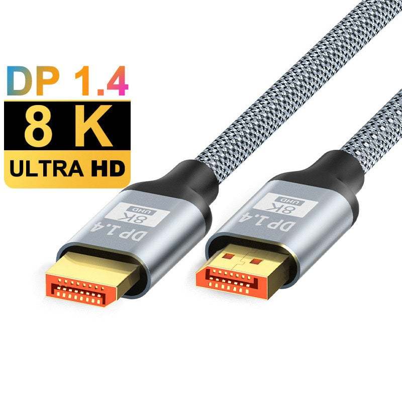 สาย DisplayPort รองรับ 8K60Hz 4K240Hz สายต่อจอ Monitor คอมพิวเตอร์ เกมมิ่ง DP Cable