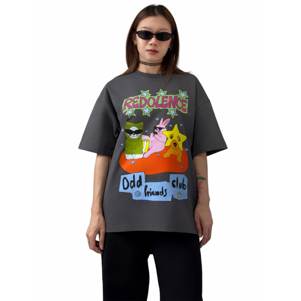 (Pre-order4-7days) Odd Friends Club เสื้อยืดทรงoversize