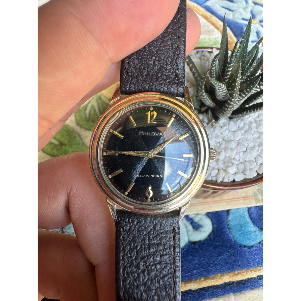 นาฬิกา Bulova Automatic Vintage 10k RGP