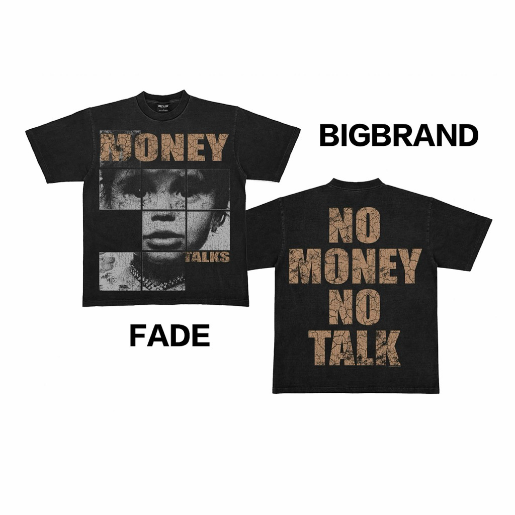 เสื้อยืด MONEYTALKผ้าโครตเทพ