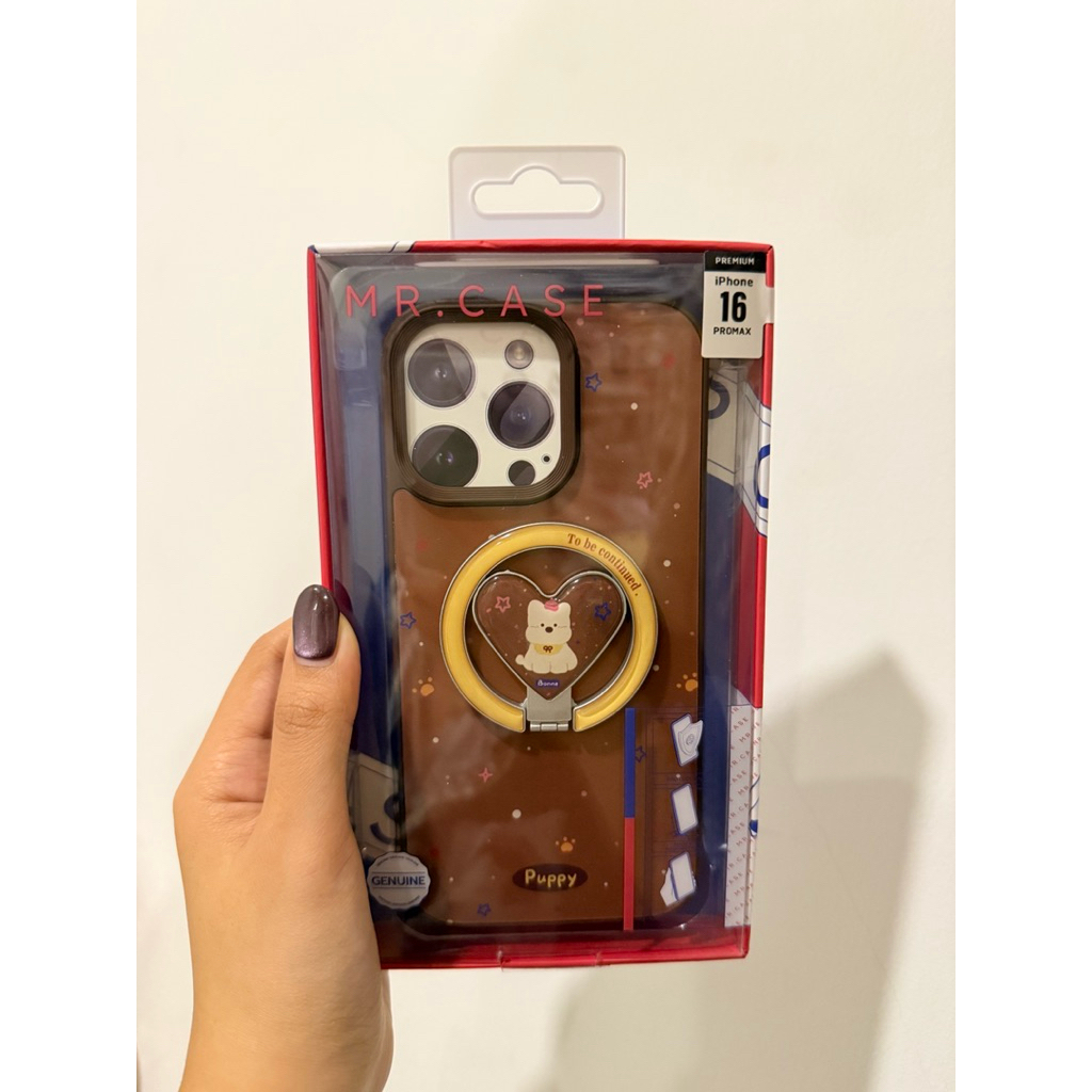 MR Case 16 Pro Max สีน้ำตาล