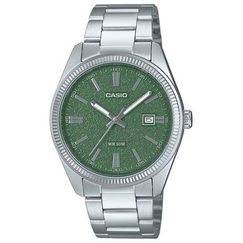 CASIO นาฬิกาข้อมือผู้ชาย สายสแตนเลส รุ่น MTP-1302D,MTP-1302DA,MTP-1302DA-3A