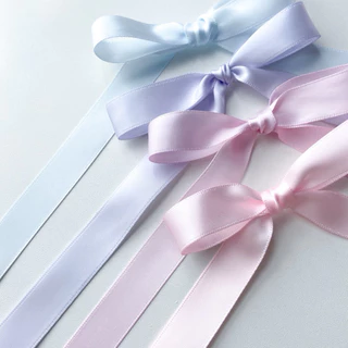 ♡ พร้อมส่ง | (5 หลา) Satin Ribbon โบว์ ริบบิ้น ซาติน ขนาด 16 mm / 1.6 cm