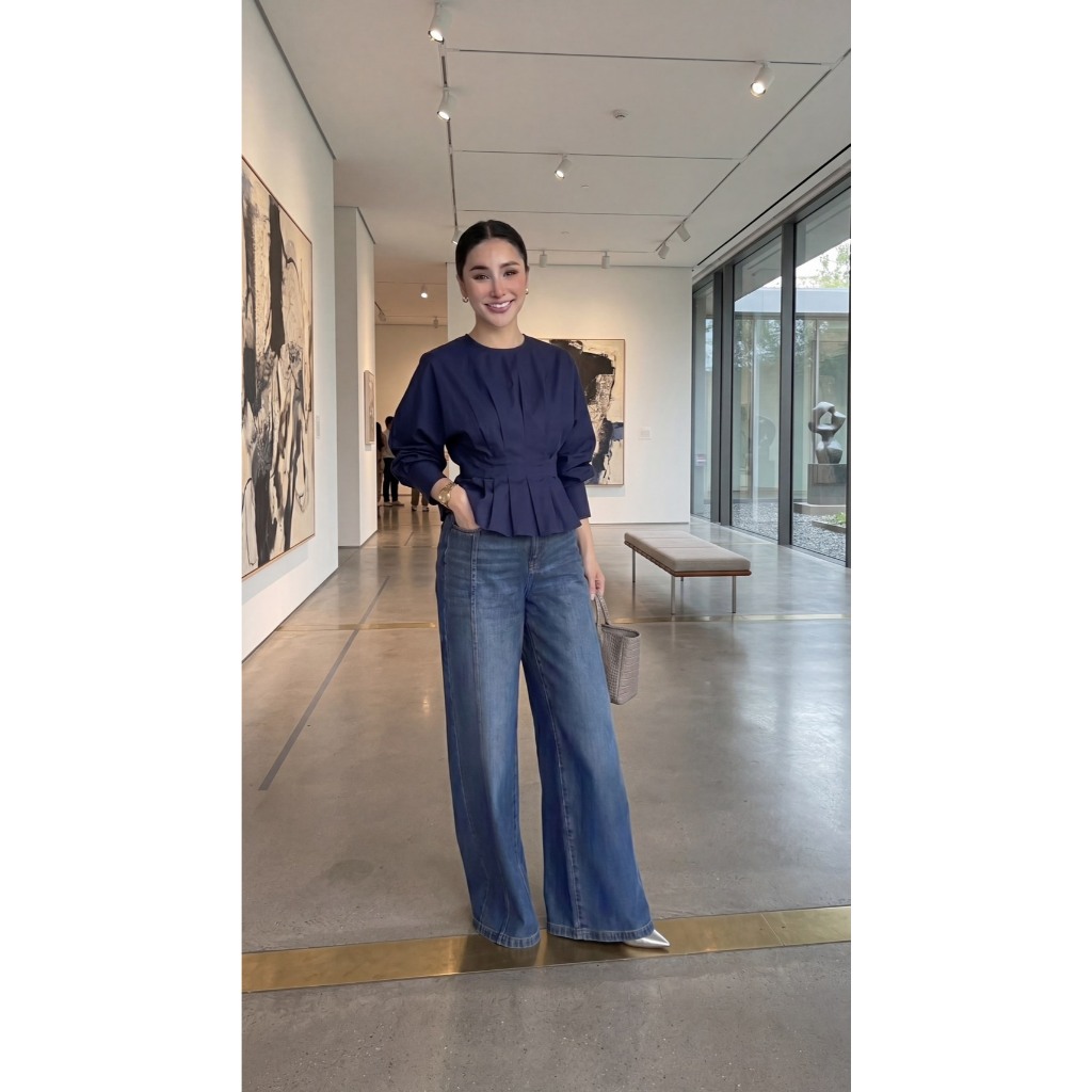 Tarastore เสื้อแขนพอง ใส่สบาย กับลุควันธรรมดา #CT112