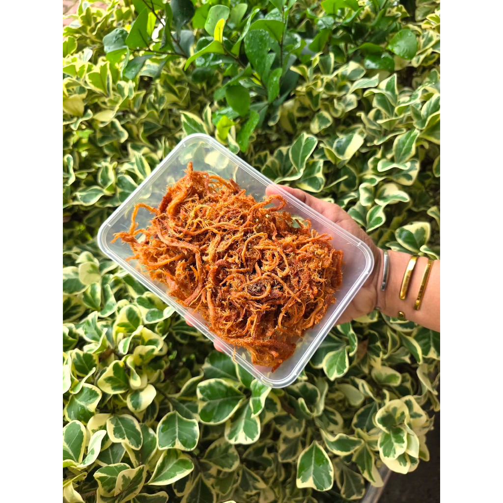 หมูฝอย ยายเป้า สูตรโบราณ นุ่มฟู หอม ไม่อมน้ำมัน ทอดสดใหม่ทุกวัน