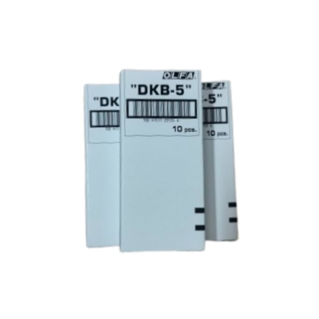 (แพ็ค1กล่อง50ใบ) ใบมีดคัตเตอร์ OLFA รุ่น DKB-5   ปลายเฉียง 30 องศา บรรจุ 50 ใบ/กล่อง