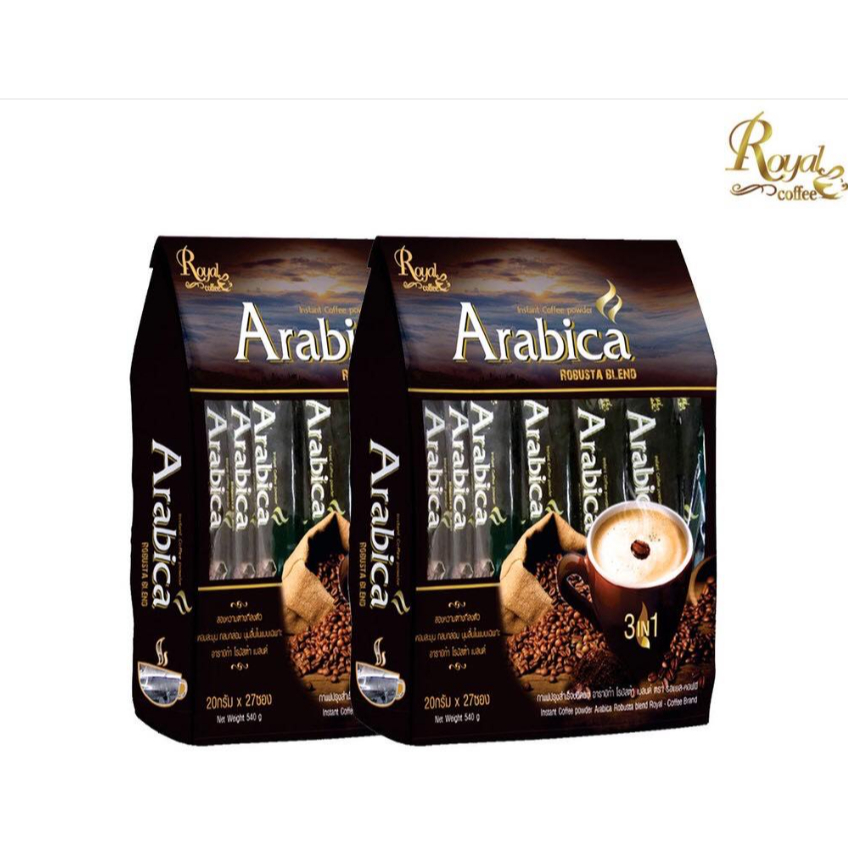Arabica Royal Coffee Arabica Robusta กาแฟ อาราบิก้า รอแยล-คอฟฟี่