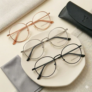 YOUREYESHOP แว่นสายตาสั้นทรงหยดน้ำ -4.50 ถึง -8.00 เลนส์มัลติโค้ท เลนส์ย่อบาง1.6 รุ่น K3121