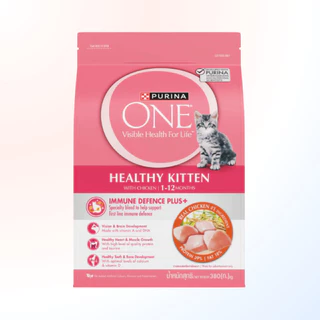 Purina One เพียวริน่าวัน อาหารเม็ดแมว ขนาด 380g เกรดพรีเมี่ยม