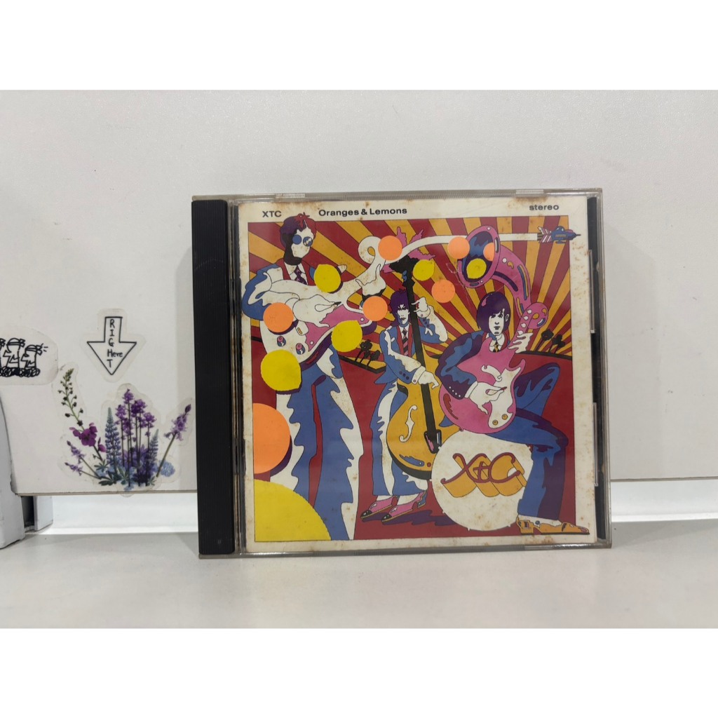 1 CD MUSIC  ซีดีเพลงสากล   XTC   ORANGES & LEMONS       (C7A149)