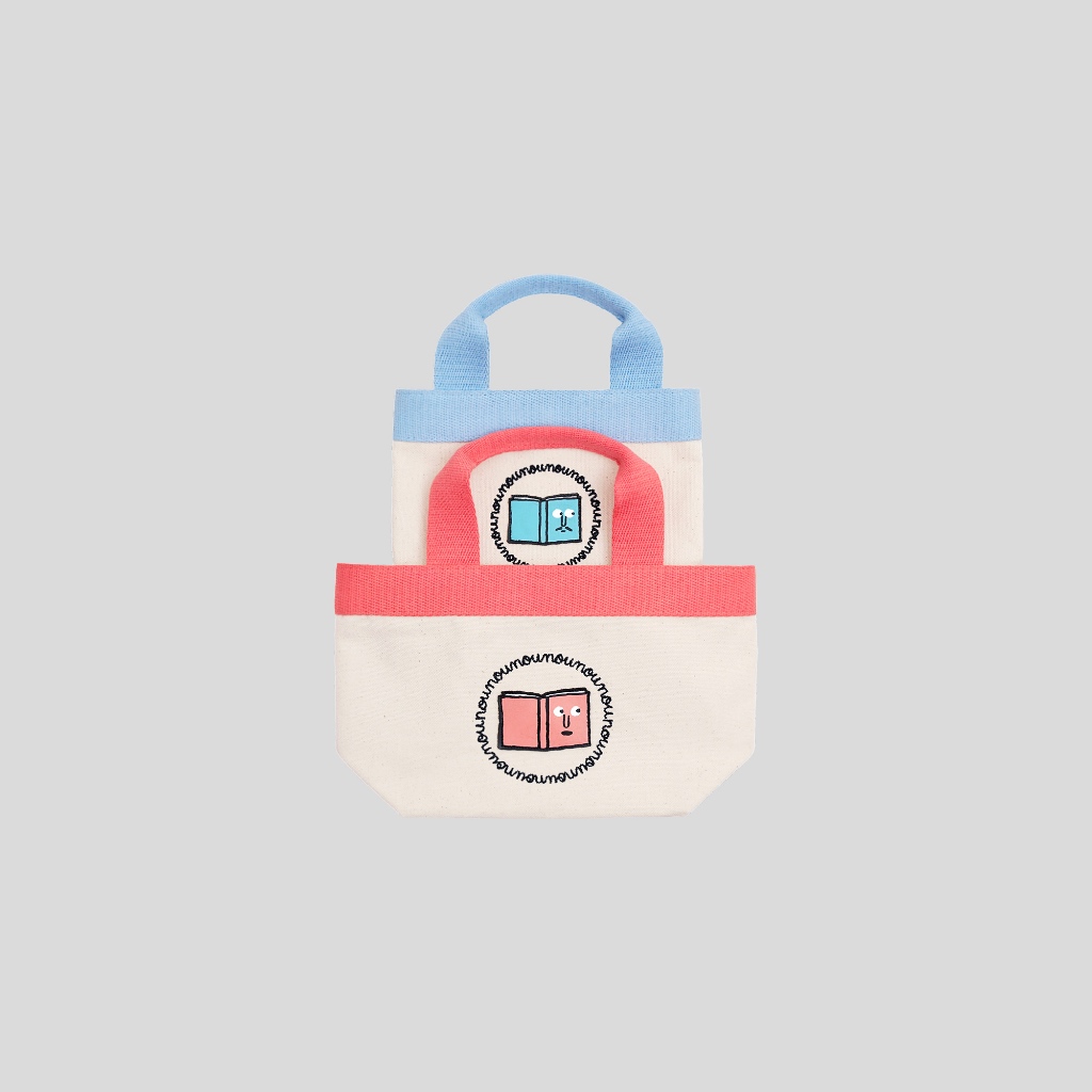 (พร้อมส่ง) NOUNOU - Book Edition Tote Bag กระเป๋า กระเป๋าผ้า