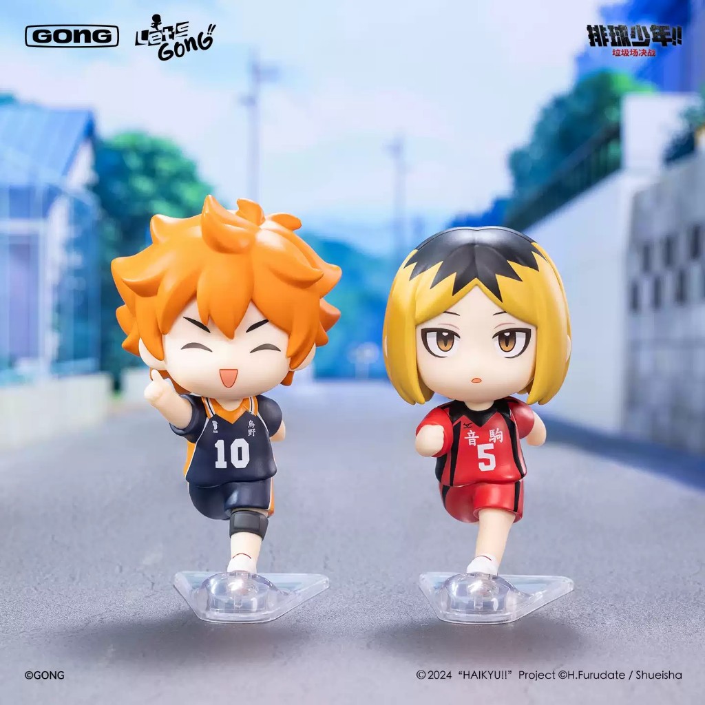 (🔴PRE-ORDER) [LOT CN] Haikyuu!! Let's GONG Figure ขนาด 11 cm [Hinata & Kenma] ของแท้ 💯