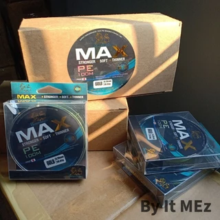 [ ของแท้ ] สายเอ็นตกปลา สายพีอี สายพีอีเบนมินโก PE Benmingo MAX X8 ความยาว 100 เมตร เหนียวดี Fishing line