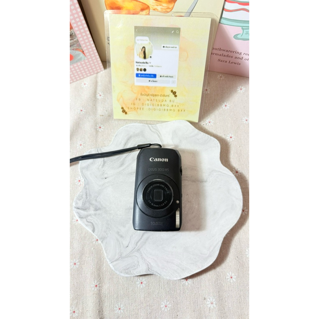 ตัวที่7📸canon ixus 300 hs  / ixy 30 s 📸 black