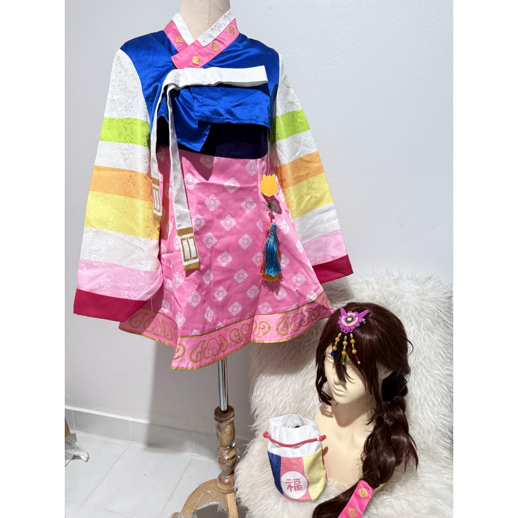 ชุดคอสเพลย์ดีว่า ฮันบก dva cosplay overwatch ow ow2