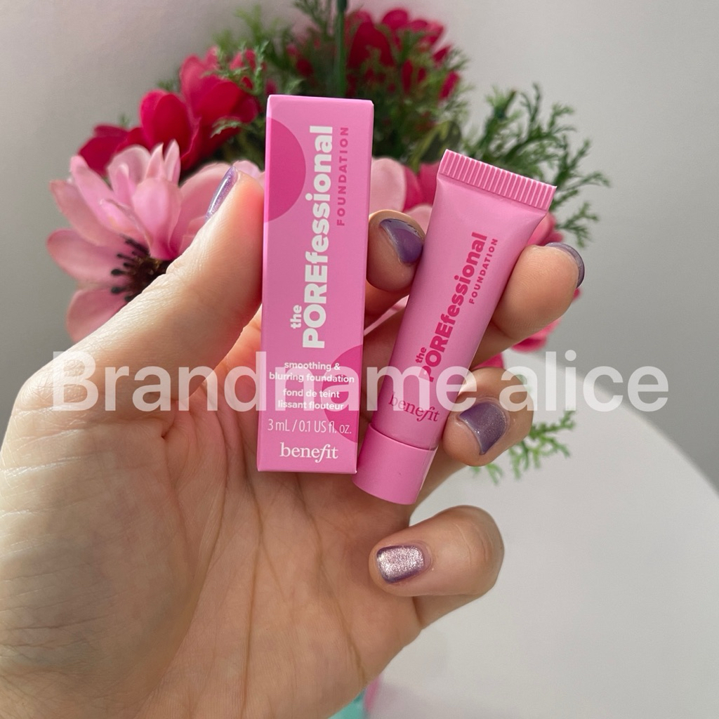 แท้💯 Benefit รองพื้น The POREfessional Smoothing & Blurring Foundation 3ml