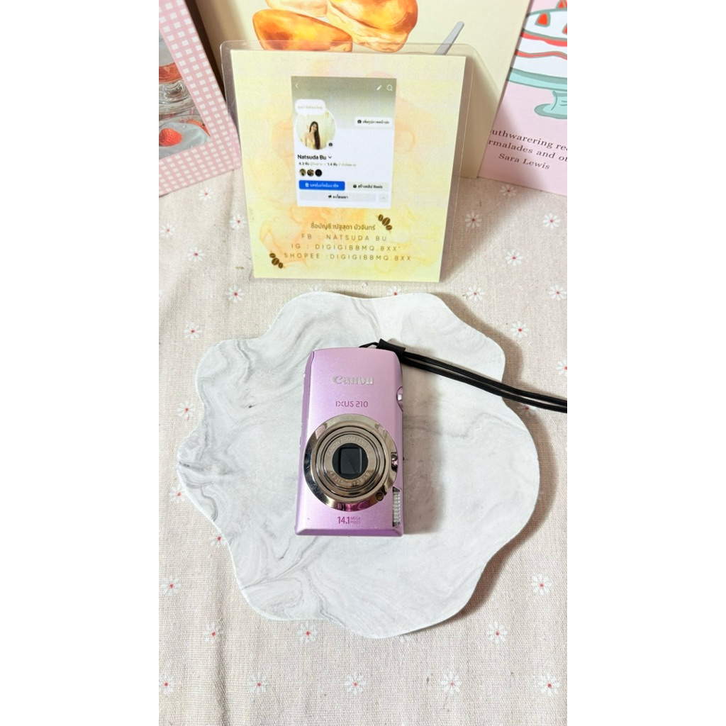 ตัวที่ 7📸canon  ixus 210 / ixy10s📸 pink