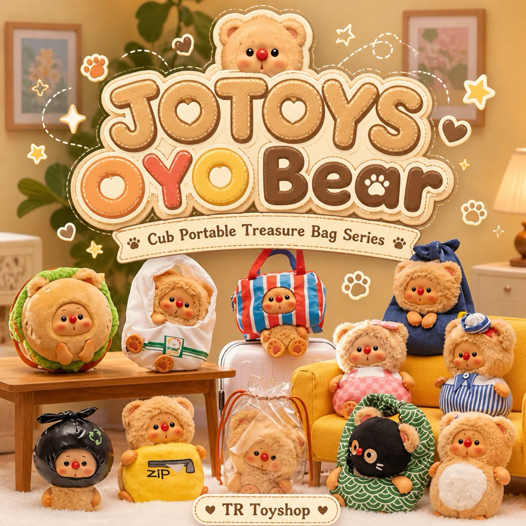 ส่งในไทย🇹🇭 | จุ่มเดี่ยว JOTOYS OYO Bear Cub Portable Bag Series  💫 is on
