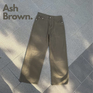 HIMSELF Wide Jeans กางเกงยีนส์ทรงกระบอกใหญ่ Baggy มี 3 สี (ขาว / เขียว / เทา)