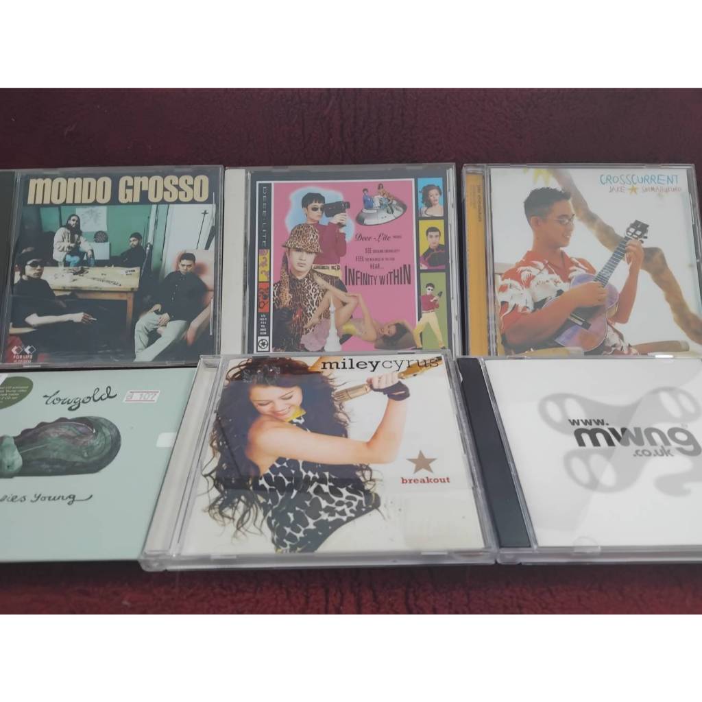 CD Mondo Grosso / Jake Shimabukuro / Galliano / Deee-Lite / Greens Keepers สภาพตามรูปปก ZA283(151-180)