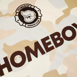 HOMEBOY เสื้อOVERSIZE HB.CAMO.SUMMER.JERSEY โพลี่เอสเตอร์ ใส่ได้ทุกวัน