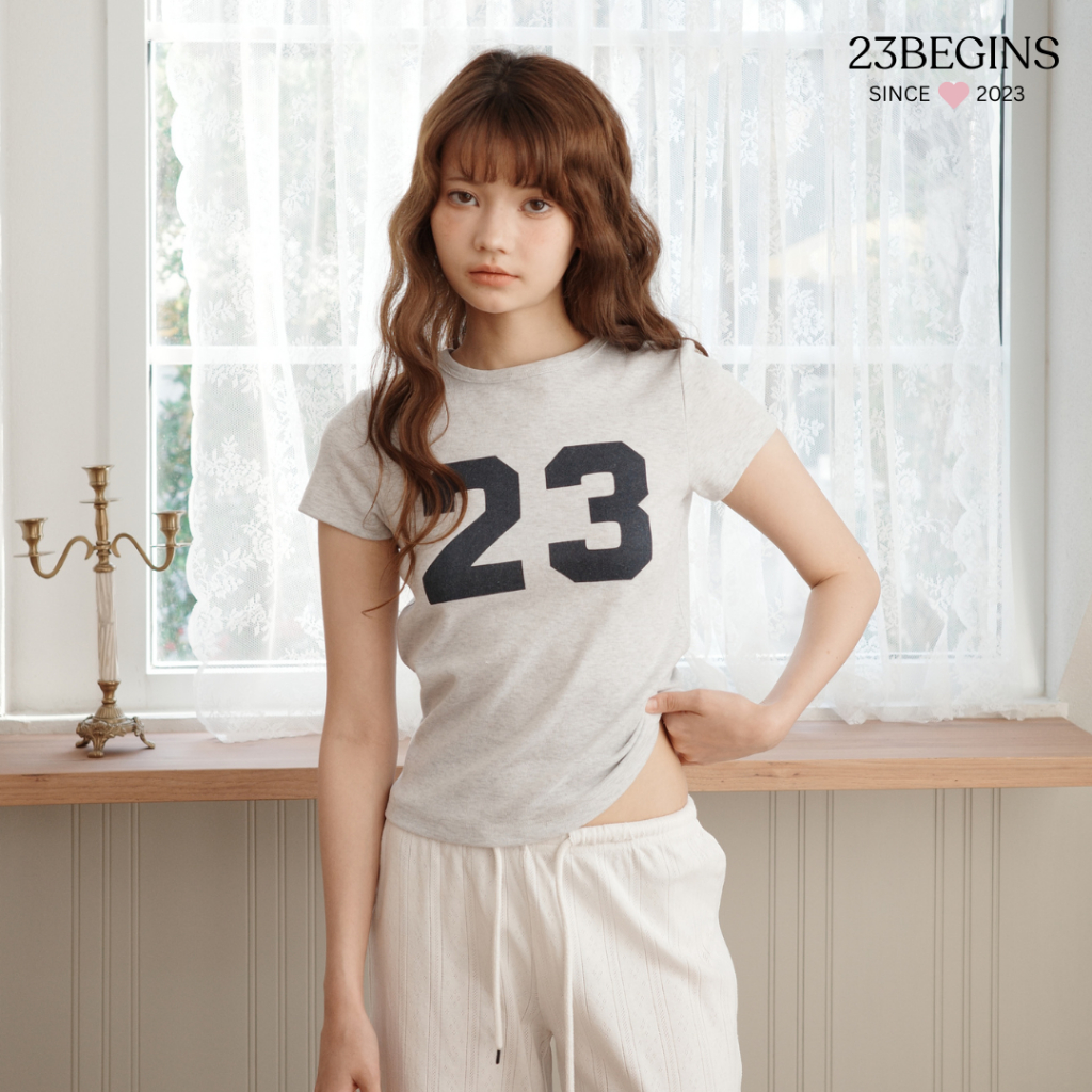 Basic Tee เสื้อยืดผ้าคอตตอน 100% เสื้อยืดคอกลม (0061)
