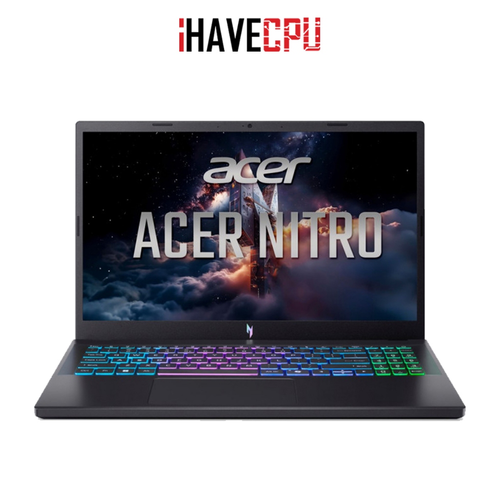 โน้ตบุ๊ก (Notebook) iHAVECPU ACER NITRO V 15 ANV15-A31-R1BT (OBSIDIAN BLACK)