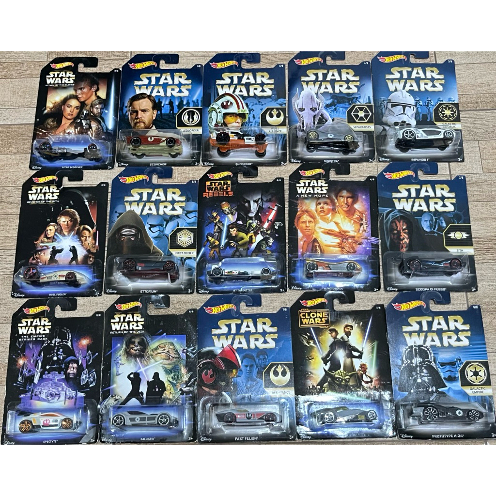 HOTWHEELS STARWARS ล้วนๆ ‼️แพคไม่สวย แพคยับ