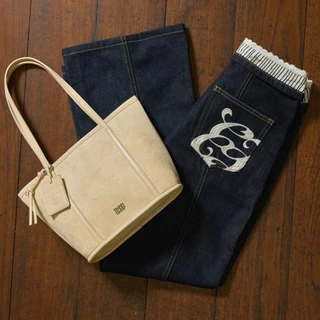 CHUUCHOP - (XS-6XL) Neptune Bootcut Jeans การเกงยีนส์ทรงบูทคัท ดีเทลพับเอว เก็บสัดส่วนได้ดี สาวอวบใส่ได้ (C8583)