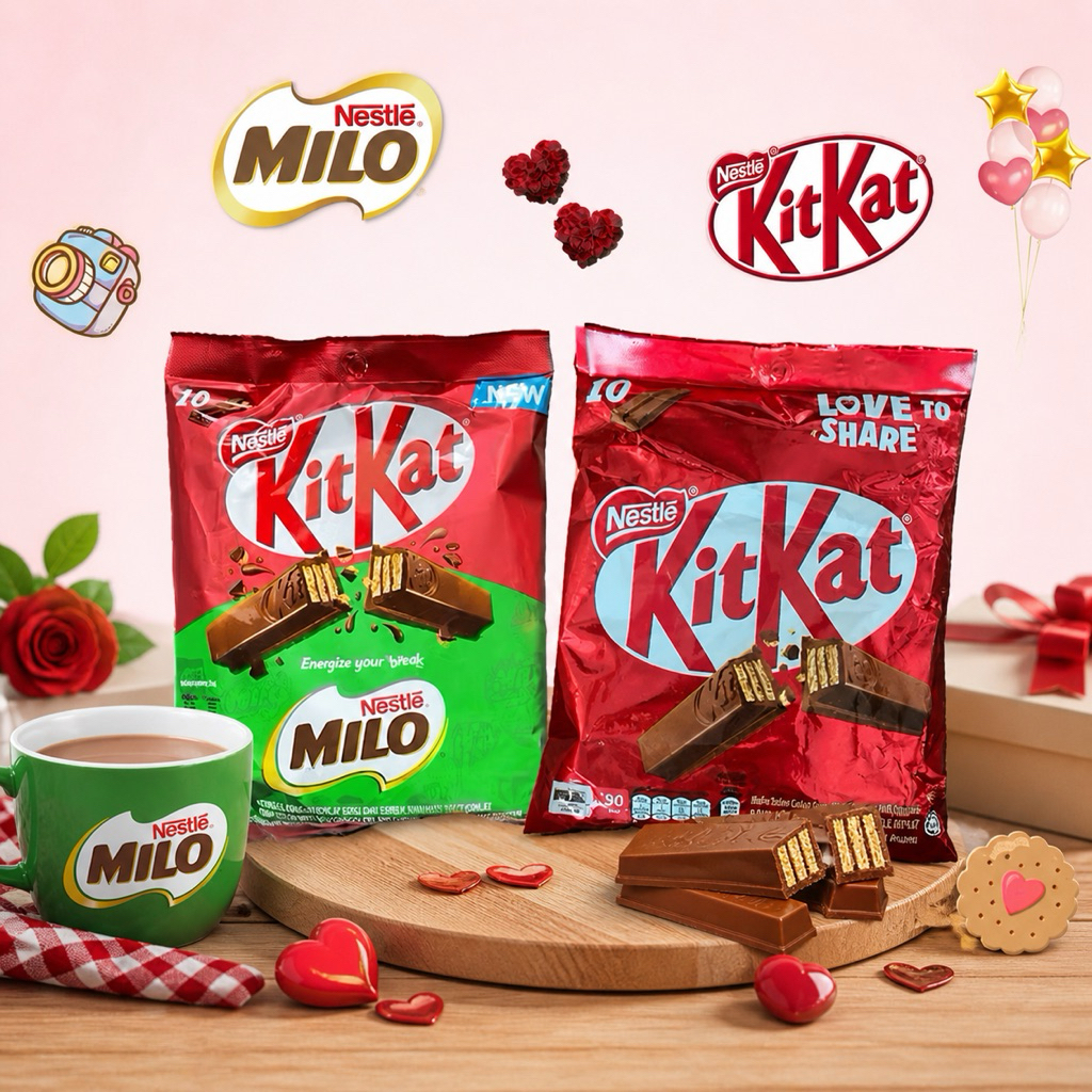 Kitkat & Milo ~ คิทแคท & ไมโล ช๊อคโกแลตพรีเมี่ยม อร่อยสุดๆ
