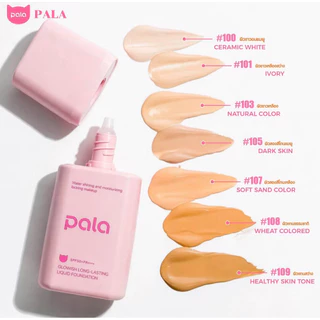 สูตรใหม่ PALA รองพื้น SPF50+PA+++ Soft Mist Long-Lasting Liquid Foundation