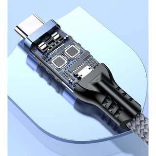 [ประกันศูนย์ไทย] X-Tips Gamer USB สายชาร์จและข้อมูล 60W 10Gbps ปลั๊กอลูมิเนียม สายถักไนลอน