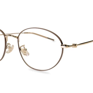 CLAIRE : (VI) แว่นสายตายาว รุ่น "Vivienne" แว่นกรองแสงสีฟ้า กันแดดUV400 ออกแดดเปลี่ยน"สีชา" | Glasses