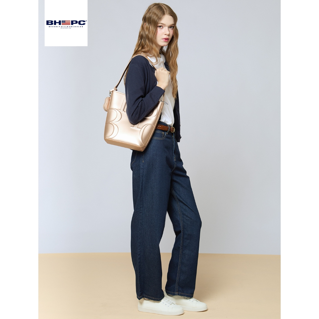 BEVERLY HILLS POLO CLUB กางเกงยีนส์ขายาว (WOMEN STRAIGHT JEANS) รหัสสินค้า LJ1P001