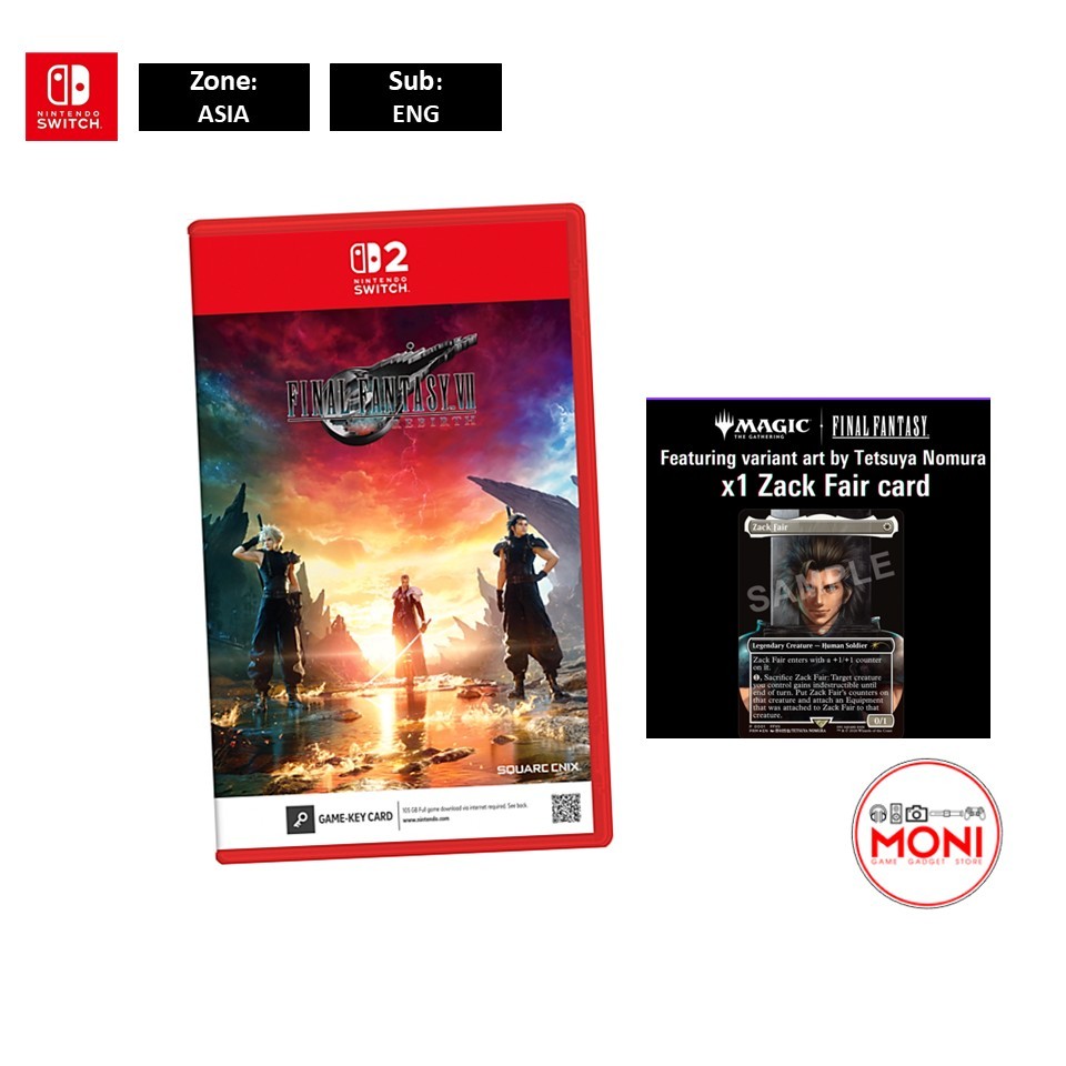 Final Fantasy VII Rebirth (Asia) (EN) Nintendo Switch 2 Games