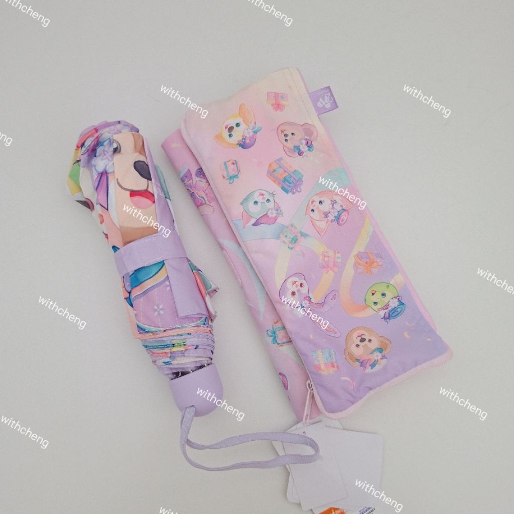 พร้อมส่ง ร่มพับ + กระเป๋า Eco Bag Duffy & Friends 20th Anniversary ของแท้ Disney