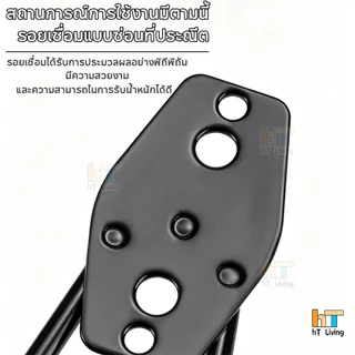 ตะขอแขวนเครื่องมือ รูปตัว U แบบติดผนัง ตะขอแขวนของอเนกประสงค์ แร็คแขวนจักรยานติดผนัง แข็งแรงทนทาน รองรับน้ำหนักได้ 30KG