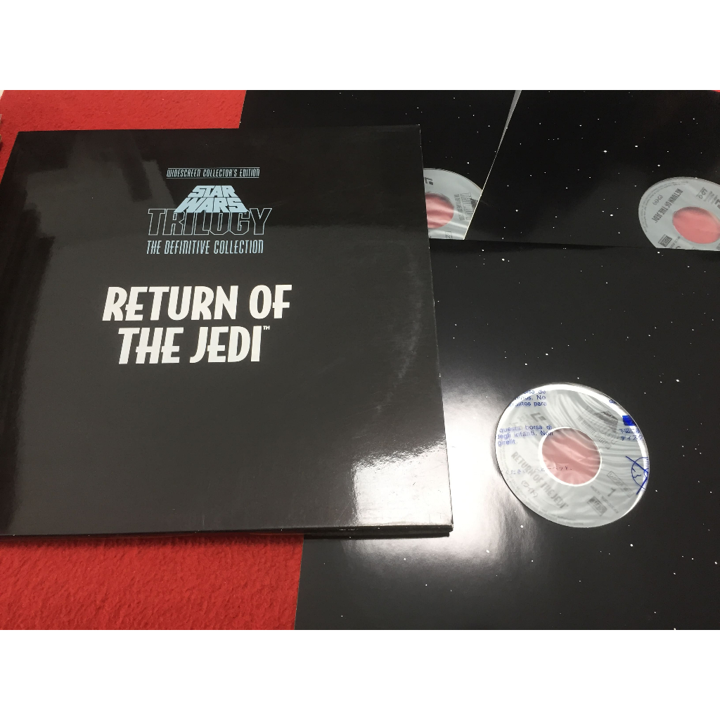 Star Wars Return Of The Jedi ขนาด 12 นิ้ว 3LaserDisc B149