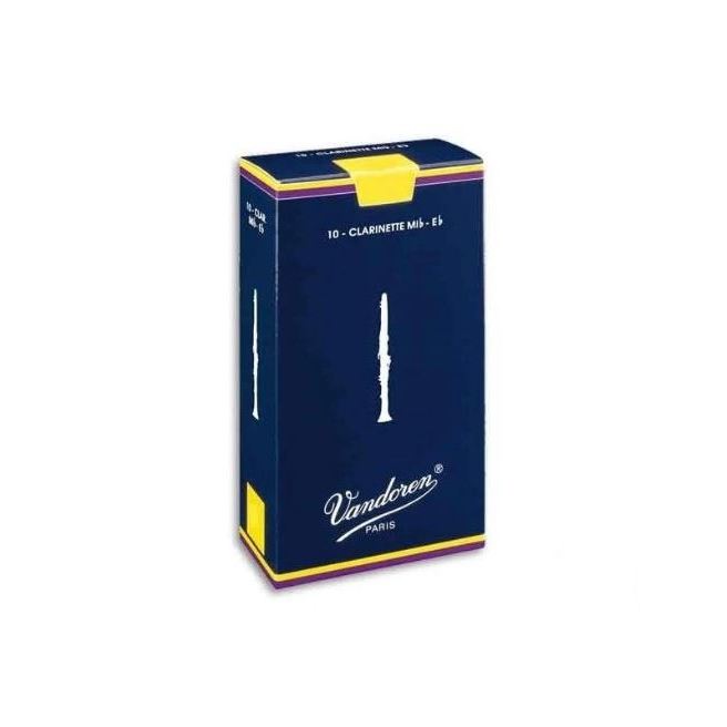 ลิ้น Eb Clarinet Vandoren Traditional ลิ้นคลาริเน็ต อีแฟลต คุณภาพสูง (แยกชิ้น)