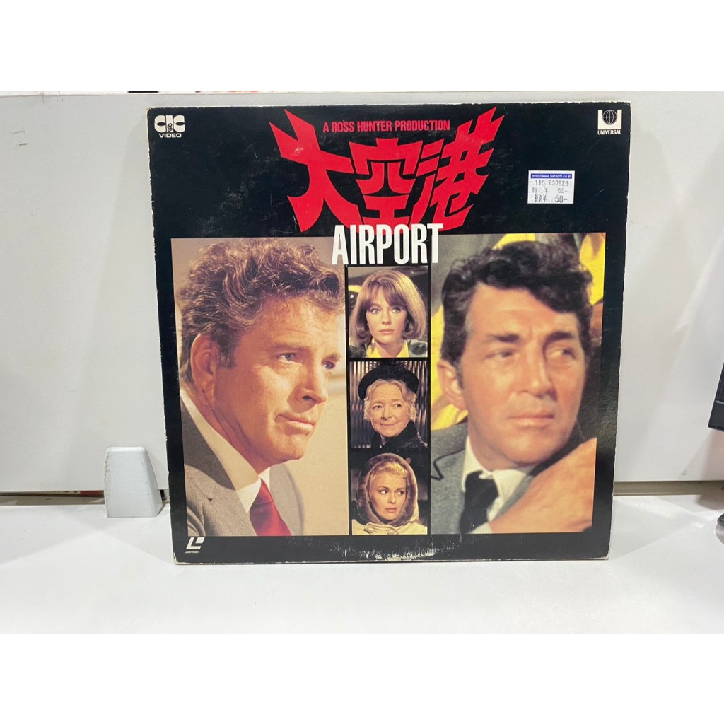 2 LD แอลดี แผ่นเลเซอร์ดิสก์  ROSS HUNTER PRODUCTION AIRPORT (J18B175)