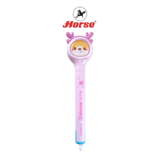 H0rse (ตราม้า) เทปลบคำผิด ตราม้า รุ่น H-116 ทรงปากกา ลายการ์ตูน จำนวน 1 อัน