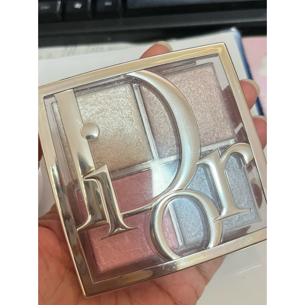 dior backstage highlight palette Opal frost