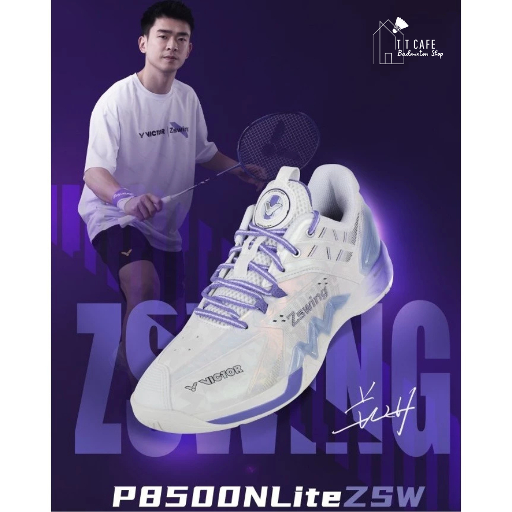 VICTOR รองเท้ากีฬาแบดมินตัน รุ่น P8500 Nitrolite ZSW ลิขสิทธิ์แท้จาก VICTOR SPORT THAILAND