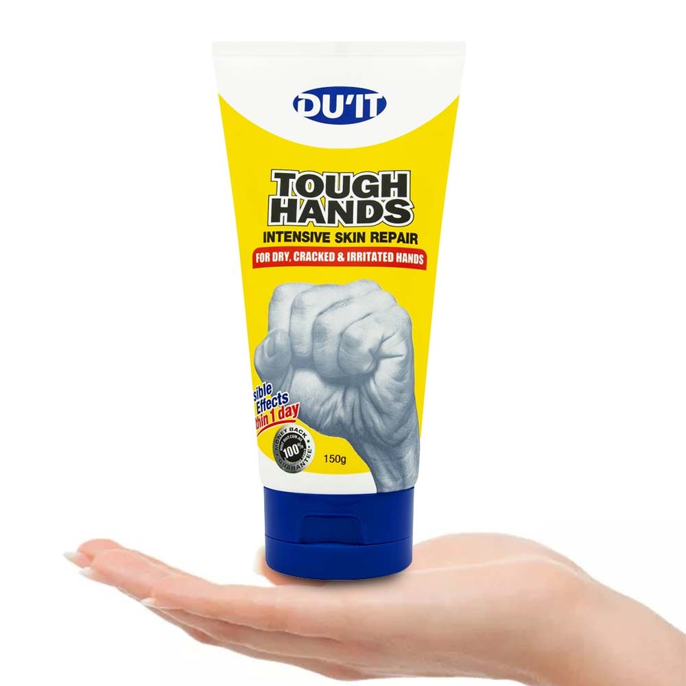 DU'IT Tough Hands, Intensive Skin Repair 150g ครีมบำรุงผิวแห้ง ผิวแตกลาย ระคายเคือง บริเวณมือ